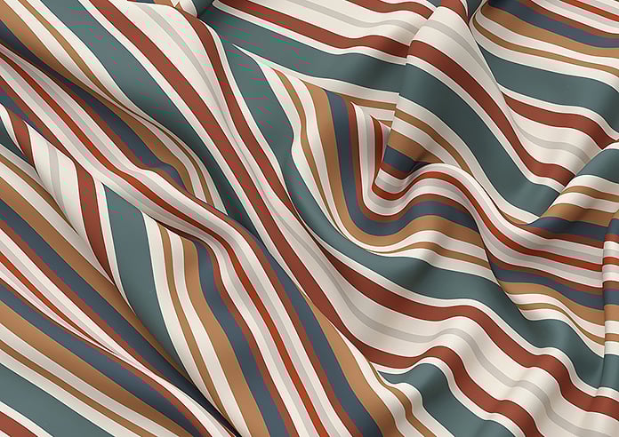 The British Stripe Co. Elizabeth, Teignbridge No.1 - Twist&Fit Roman Blind - Image 4